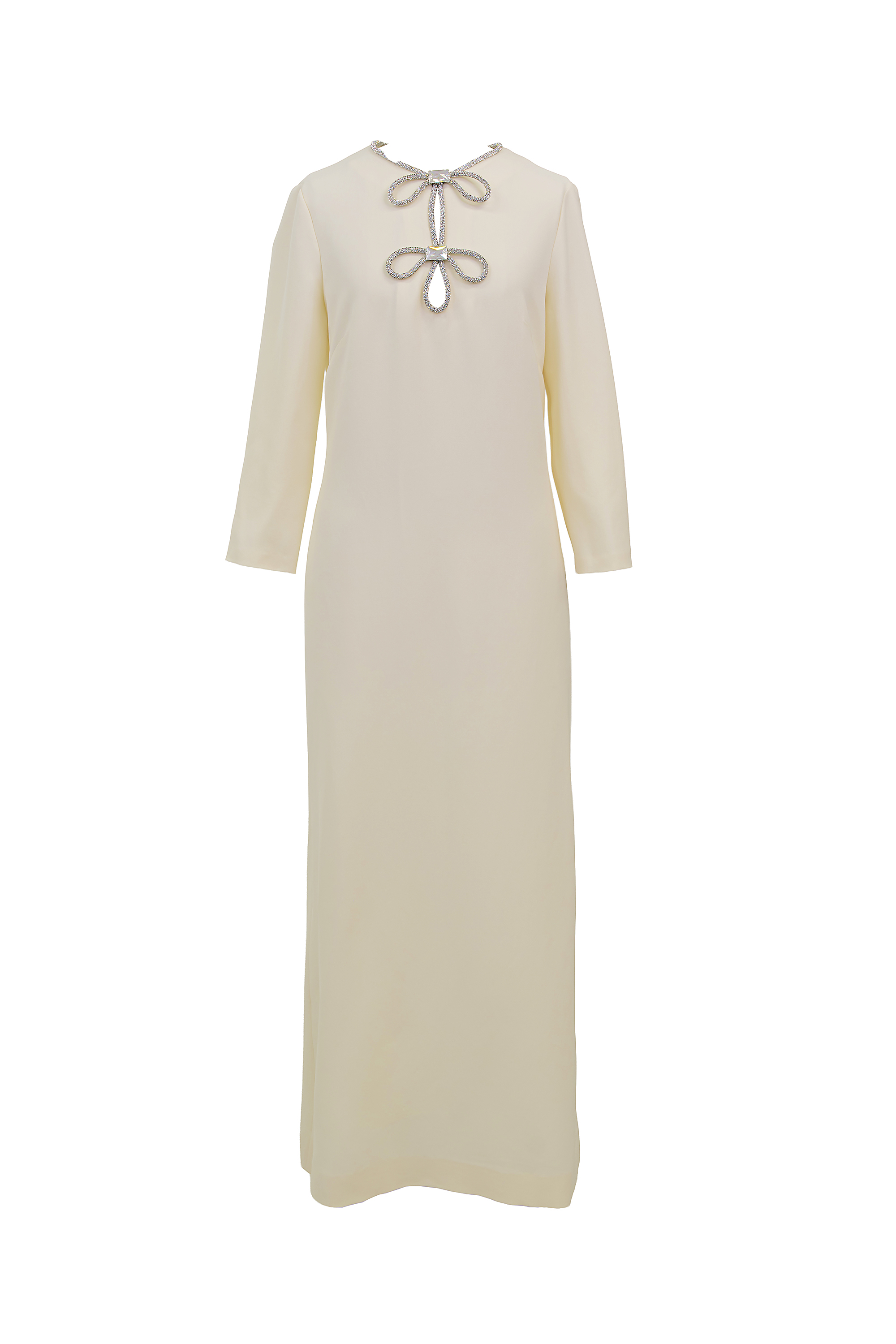 ホワイトベースのマーメイドラインのハイウエストロングスカート。ホワイトのレースをベースにブルー、グリーン、オレンジ、ピンク、グレー、ブラックのグラデーションペインティングがほどこされているマーメイドラインのロング丈のハイウエストタイプとなります。